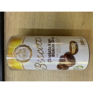 Milat Biscotti Çikolata Kaplı Bisküvi Draje 200 Gr için ayrıntıları göster Milat Biscotti Çikolata Kaplı Bisküvi Draje 200 Gr resmi
