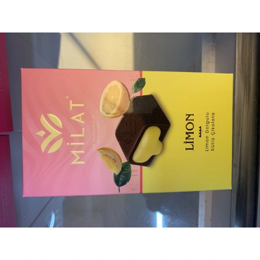 Milat Limon Dolgulu Sütlü Çikolata 60 Gr resmi