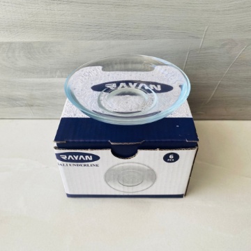 Rayan Cam Sade Çay Tabak (6'lı Paket) için ayrıntıları göster Rayan Cam Sade Çay Tabak (6'lı Paket) resmi