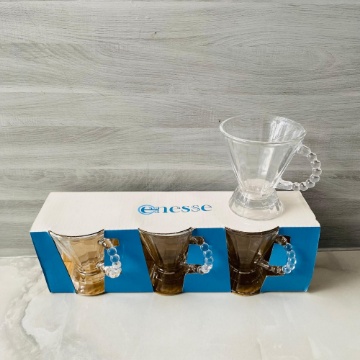 Enesse 3'lü Kulplu Bardak 160 ml için ayrıntıları göster Enesse 3'lü Kulplu Bardak 160 ml resmi