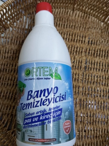 Ortem Banyo Temizleyicisi 1 Lt resmi