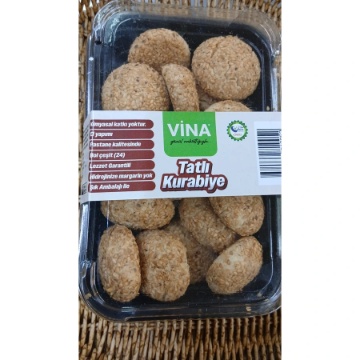 Vipnatural Tatlı Susamlı Yuvarlak Kurabiye 300 Gr için ayrıntıları göster Vipnatural Tatlı Susamlı Yuvarlak Kurabiye 300 Gr resmi