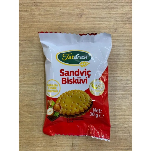 Tatarası Sandviç Bisküvi 30 Gr resmi