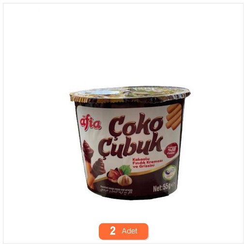 [Kampanya] Afia Çoko Çubuk 55 Gr (2 Adet) resmi