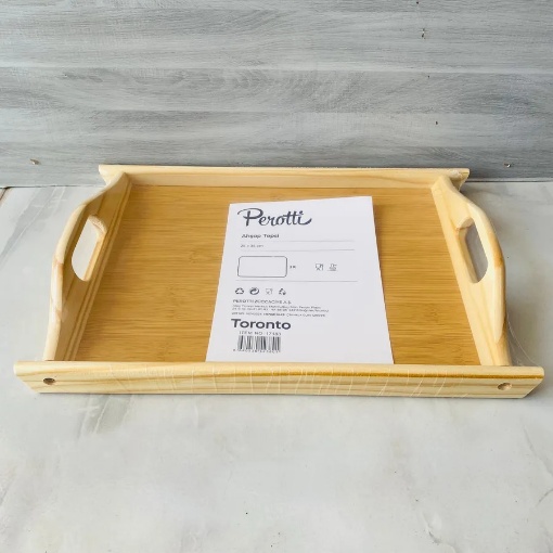 Perotti Ahşap Tepsi 25 X 35 Cm resmi