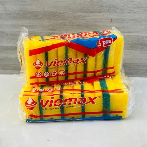 Viomax 5'li Oluklu Sünger resmi