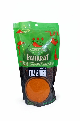 Korkmaz Ömer Acı Toz Biberi 100 Gr resmi