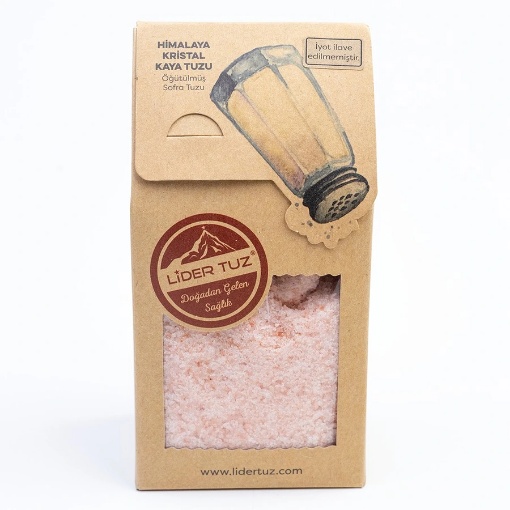Lider Himalaya Kristal Kaya Tuzu Öğütülmüş 500 Gr resmi