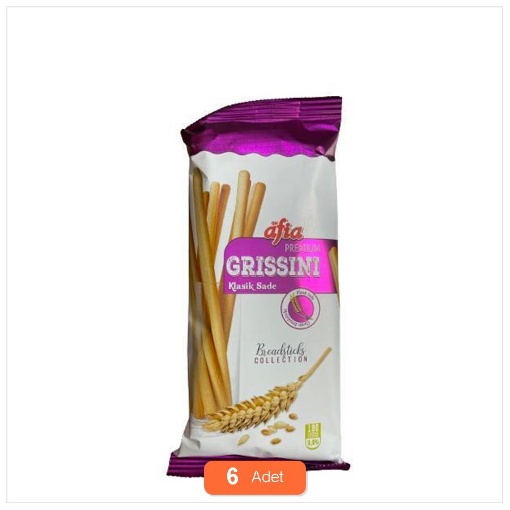 [Kampanya] Afia Grissini Klasik Sade 60 Gr (6 Adet) resmi