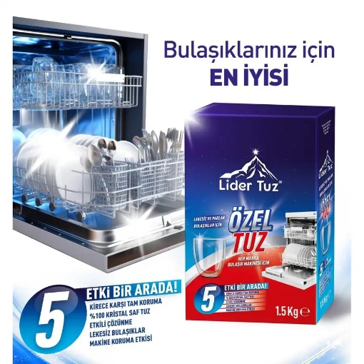 Lider Bulaşık Makinesi Tuzu 1.5 Kg resmi
