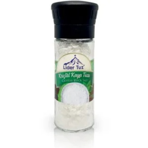 Lider Tuz Kristal Kaya Tuzu Öğütücü 110 Gr resmi