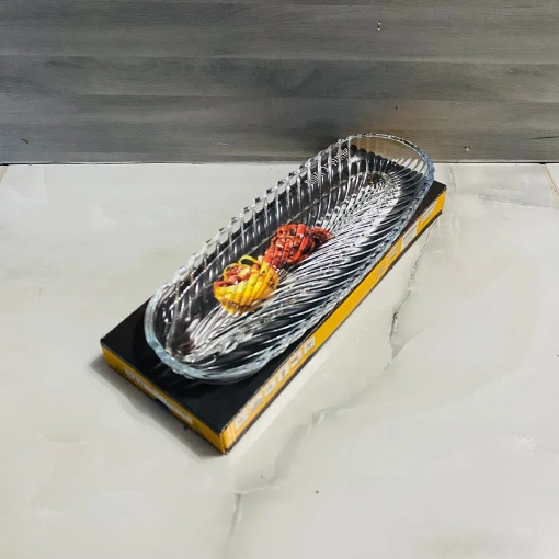 Santa Orta Kayık Tabak 13 X 33 Cm resmi