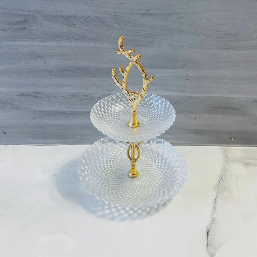 Rayan Cam Katlı Sunumluk Model 01 resmi