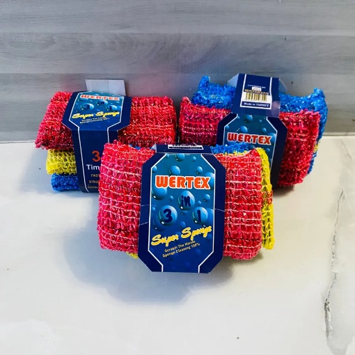 Watertex Bulaşık Süngeri (3'lü Paket) resmi