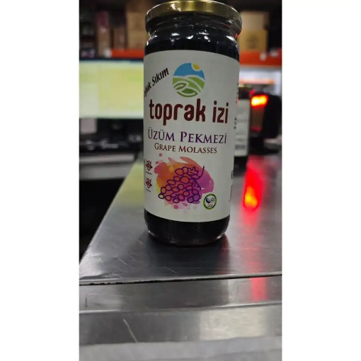 Toprak İzi Soğuk Sıkım Üzüm Pekmezi 620 Gr resmi