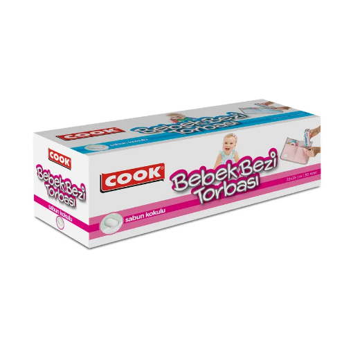 Cook Bebek Bezi Torbası (30'lu Paket) resmi