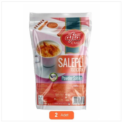 [Kampanya] Afia Salepli Toz Içecek 200 Gr (2 Adet) resmi