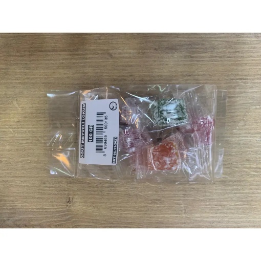 Öğüt Meyveli Lokum 100 Gr resmi