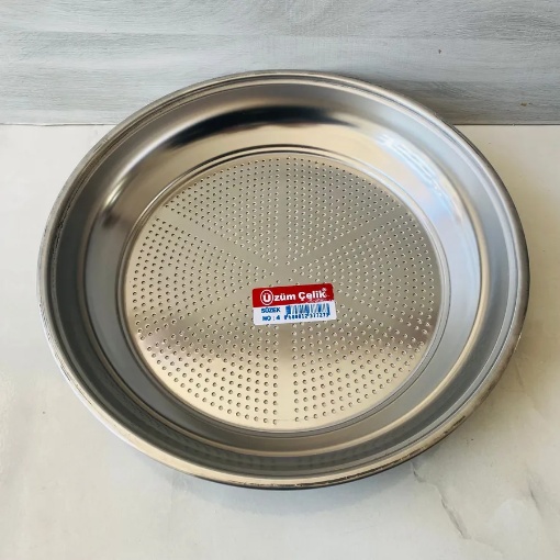 Üzüm Çelik Krom Süzek 4 No 32 Cm resmi