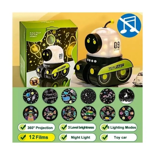 Dfn Işıklı Müzikli Oyuncak Robot resmi