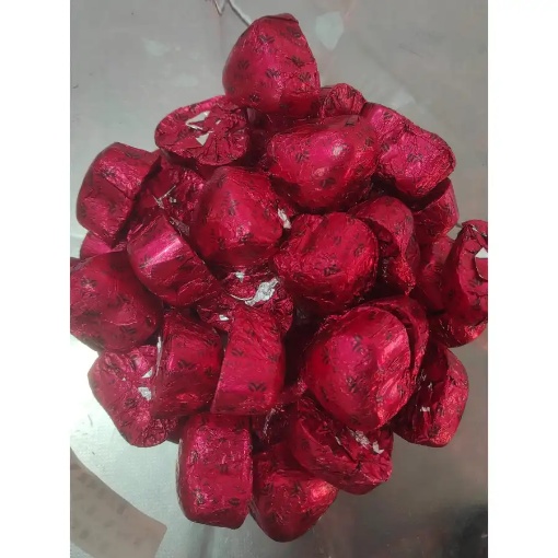 Milat Ahududu Dolgulu Kalp Çikolata 250 Gr resmi