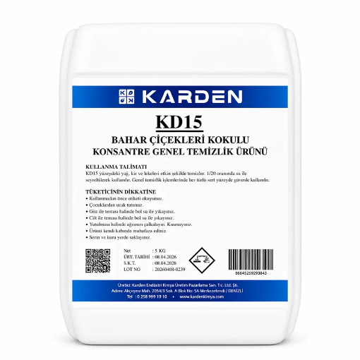 Karden Bahar Çiçekleri Genel Temizleyici 5 Lt resmi