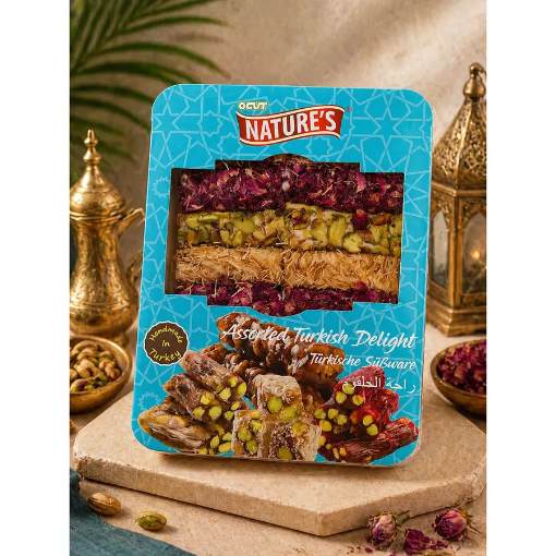 Öğüt Kaplamala Fıtıl Lokum 300 Gr resmi