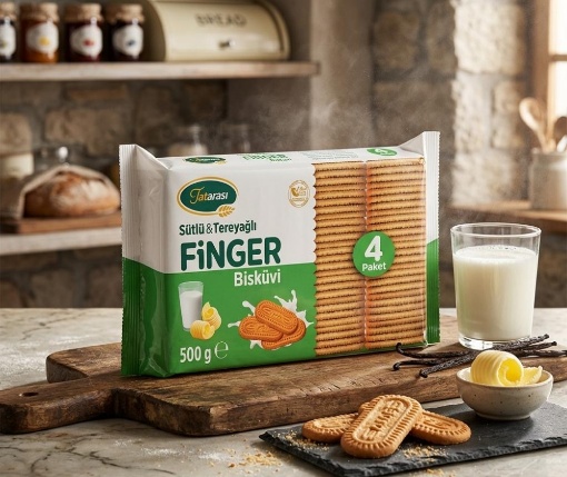 Tatarası Finger Bisküvi 500 Gr resmi