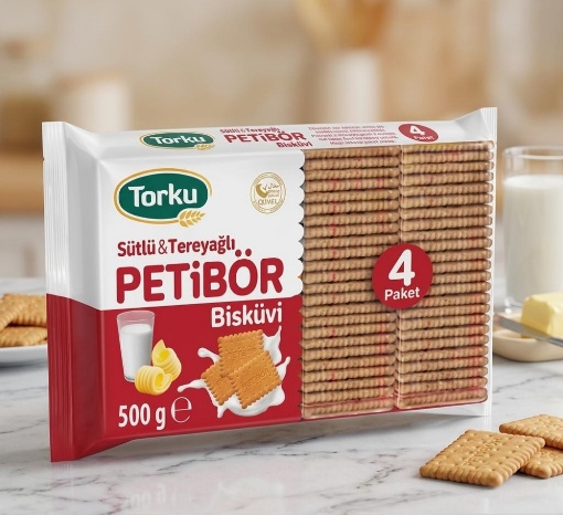 Tatarası Petibör Bisküvi 500 Gr resmi