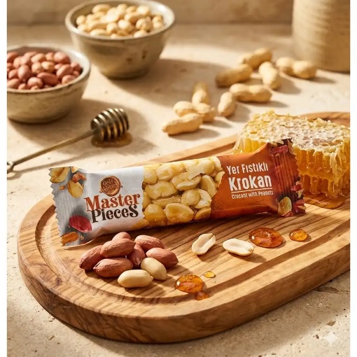 Master Pieces Yer Fıstıklı Krokan 30 Gr resmi