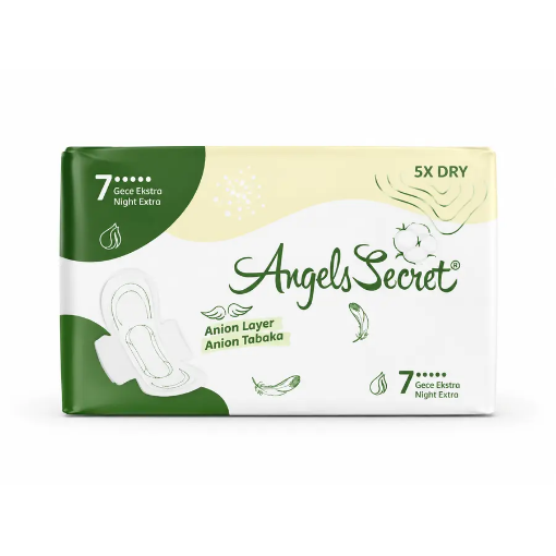 Angels Secret Gece Extra Ped (7'li Paket) resmi