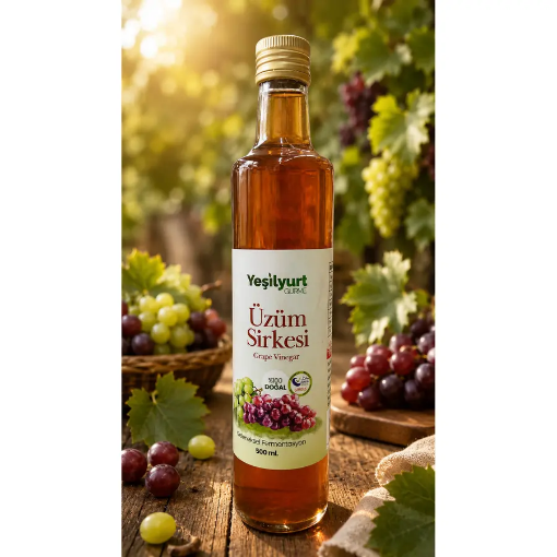 Yeşilyurt Üzüm Sirkesi 500 Ml resmi