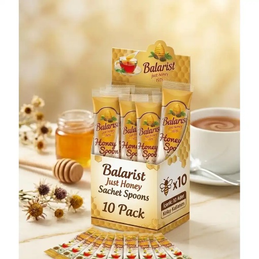 Balarısı Kaşık Çam Balı (10'lu Paket) 70 Gr resmi