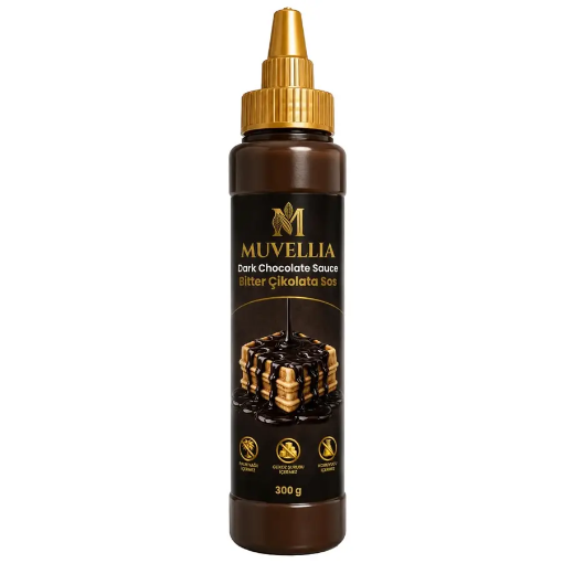 Muvellia Bitter Çikolata Sosu 300 Gr resmi