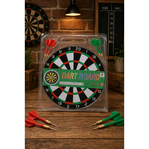 Dart Tahtası Seti (4 Oklu) resmi