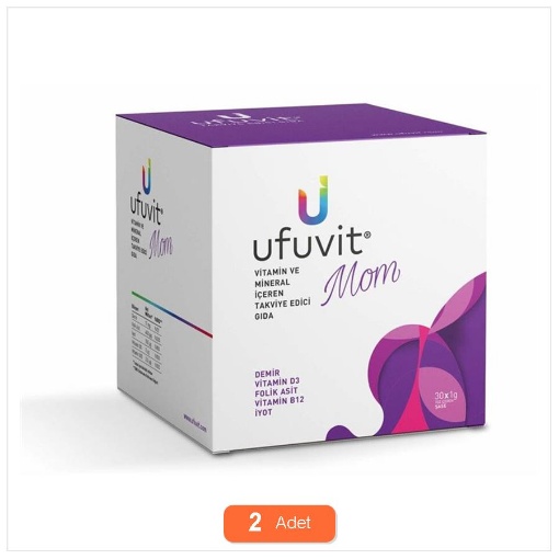 [Kampanya] Ufuvit Mom 30 Saşe (2 Adet) resmi