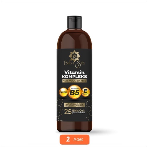 [Kampanya] Babı Şifa Bitkisel Vitamin Kompleks Şampuan 400 Ml (2 Adet) resmi