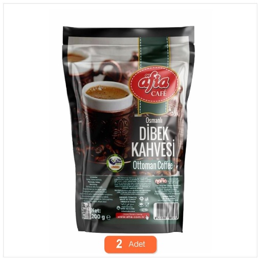 [Kampanya] Afia Osmanlı Dibek Kahvesi 200 Gr (2 Adet) resmi