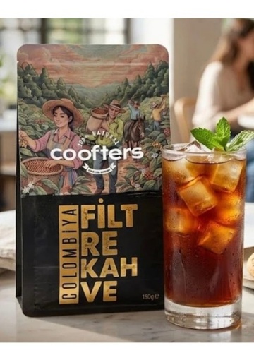 Coofters Colombian Filtre Kahve 150 Gr resmi